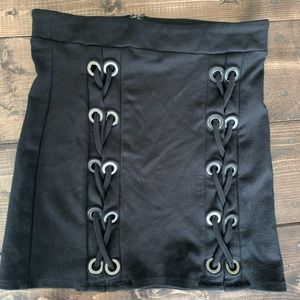 Forever 21 stretchy material mini skirt